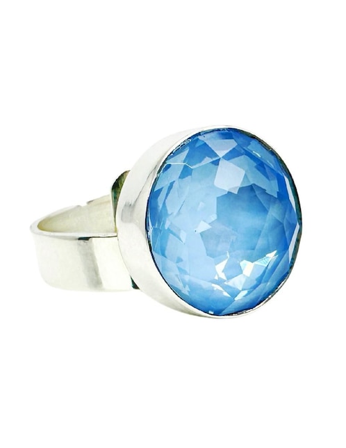 Anillo Zvezda Argenta P 925 de plata cristal