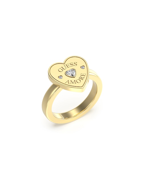 Anillo de corazón Amore circonita pulido 1