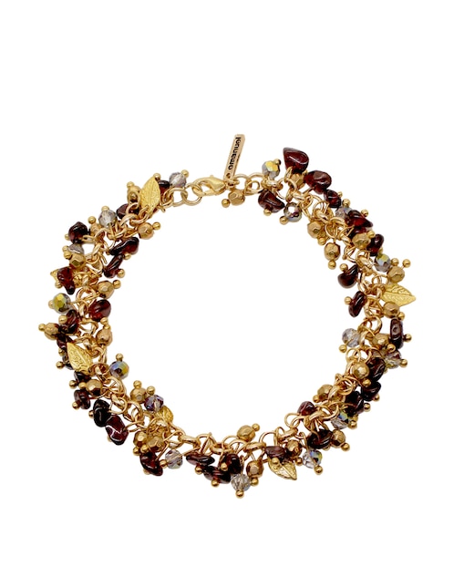 Pulsera Emanuel Ungaro con granate Chip