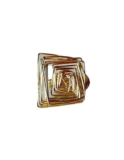 Anillo Koolibri Coelho baño de oro