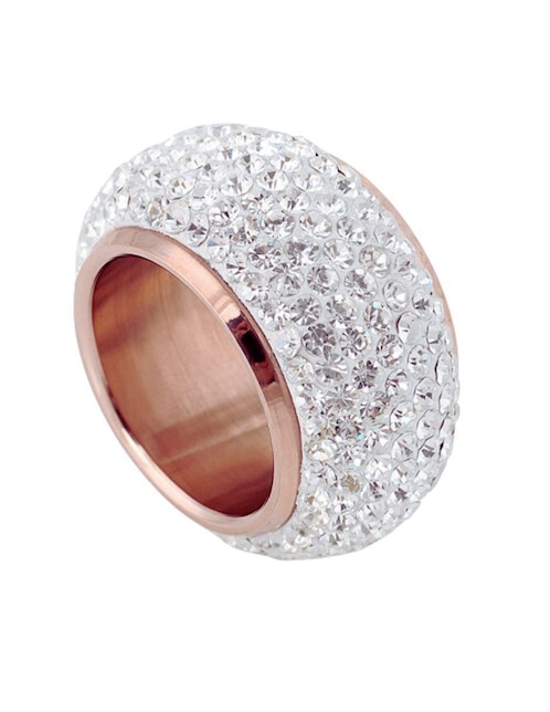 Anillo redondo Ocean Heart Summer cristal brillante