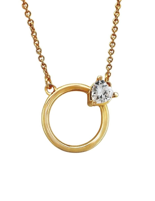 Collar de corazón Zvezda Aurore 18 K