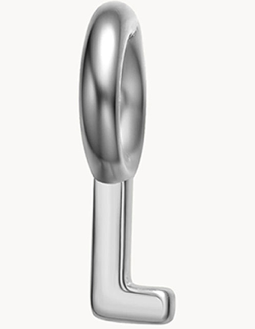 Charm de letra l classic de plata P 925 1