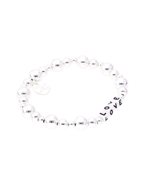 Pulsera Little Words Project Collection con acabado chapa de oro