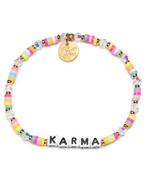Pulsera Little Words Project con acabado chapa de oro
