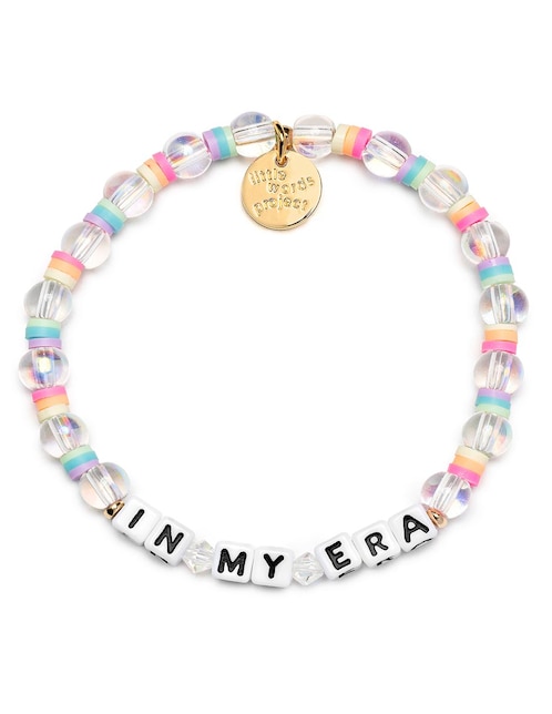 Pulsera Little Words Project Friendship con acabado chapa de oro