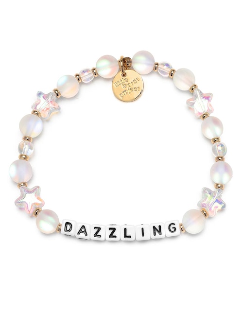 Pulsera Little Words Project Dazzling con acabado chapa de oro