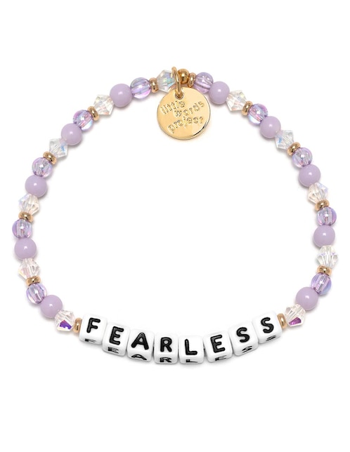 Pulsera Little Words Project con acabado chapa de oro