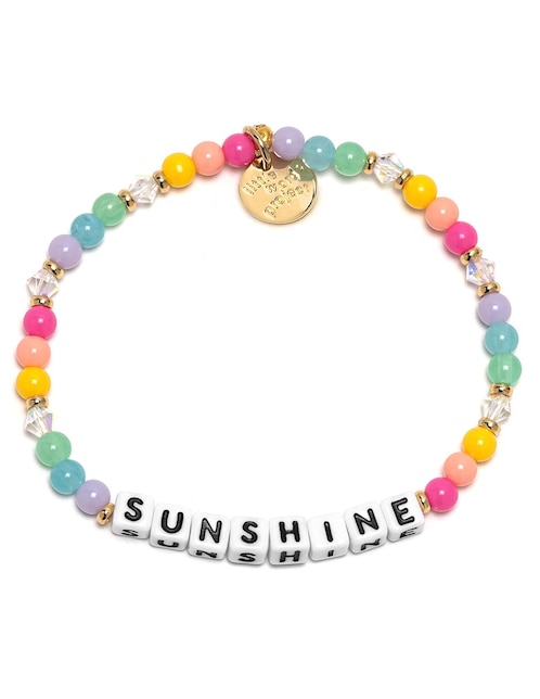 Pulsera con acabado chapa de oro 1