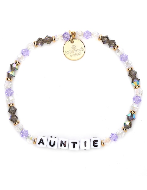 Pulsera Little Words Project Family con acabado chapa de oro