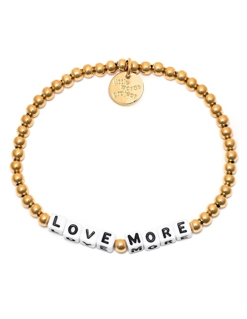 Pulsera Little Words Project Gold Filled con acabado chapa de oro