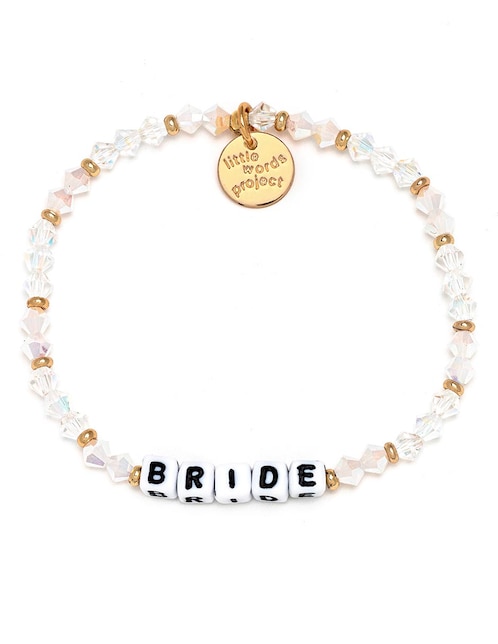 Brazalete Little Words Project Bridal con acabado chapa de oro