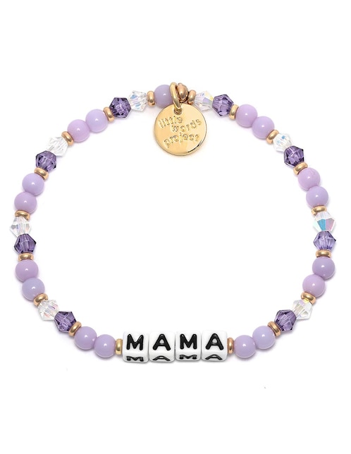 Pulsera Little Words Project con acabado chapa de oro