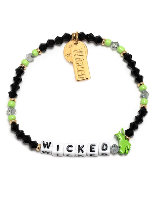 Brazalete Wicked con acabado chapa de oro 1