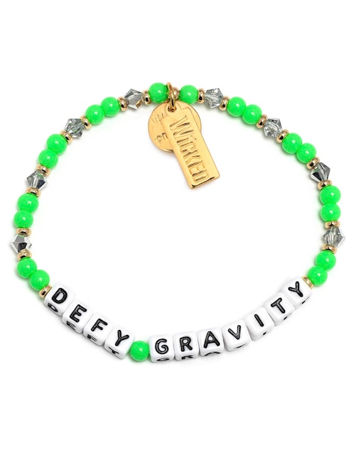 Pulsera Wicked con acabado chapa de oro 1
