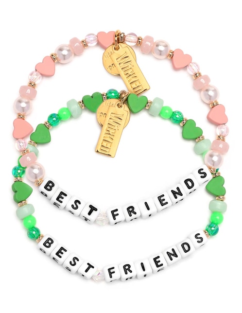 Set de Pulsera con acabado chapa de oro 1