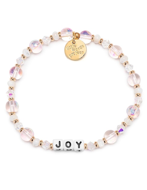 Pulsera Little Words Project November con acabado chapa de oro