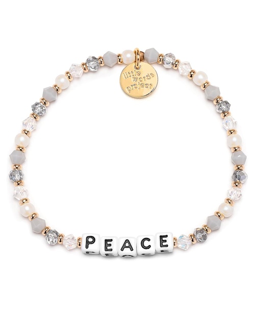 Pulsera con acabado chapa de oro 1