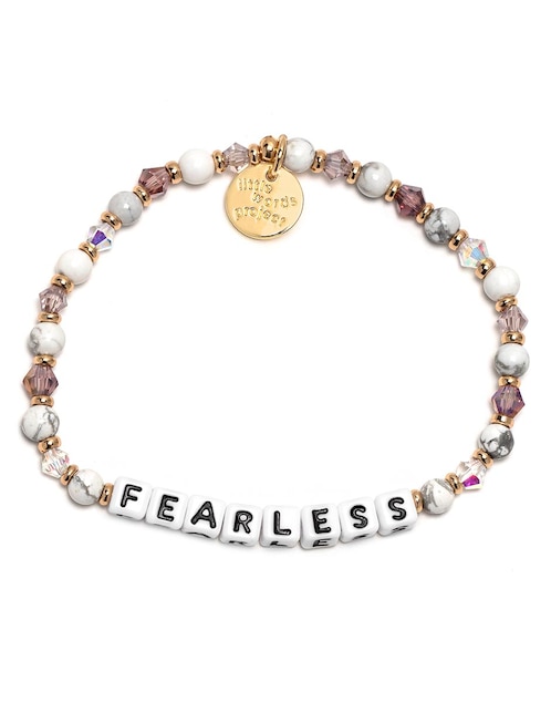 Brazalete Little Words Project con acabado chapa de oro