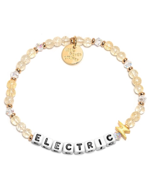 Pulsera Little Words Project Lucky Symbols con acabado chapa de oro