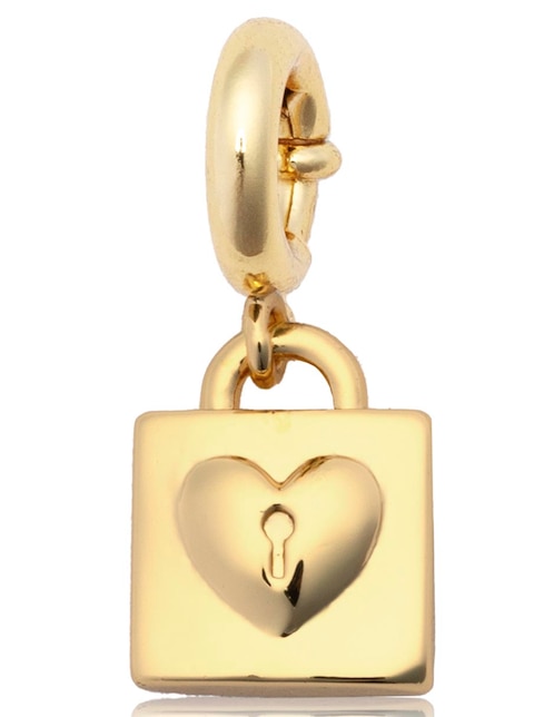 Charm de candado 14 K 1