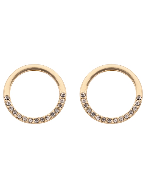 Arracadas Nine West con acabado brillante