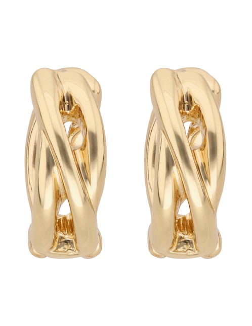 Aretes de nudo con acabado brillante 1