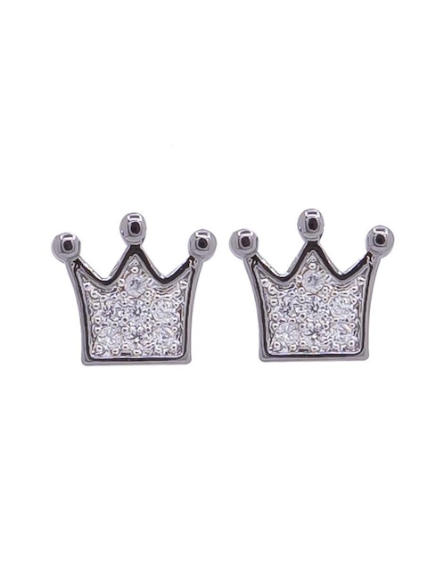 Broqueles de corona Sinestro Oro Angelus con acabado pavé zirconia
