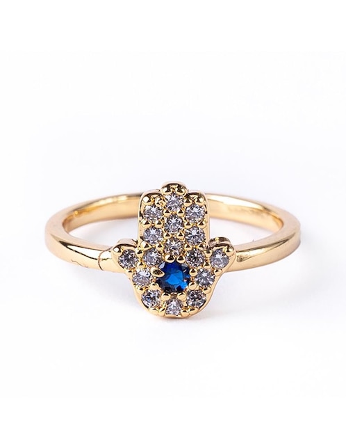 Anillo de ojo Tihó Joyería Love It brillante