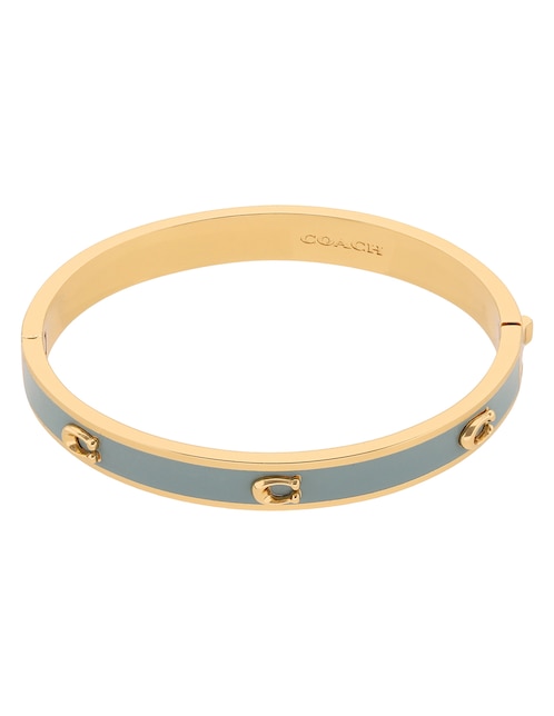 Pulsera 7.1 Pegged C Enamel Bangles con acabado brillante 1