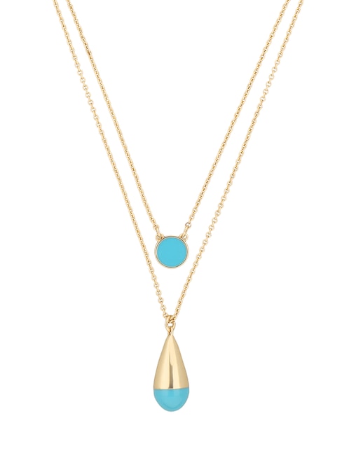 Collar de varios hilos de gota Polly 1