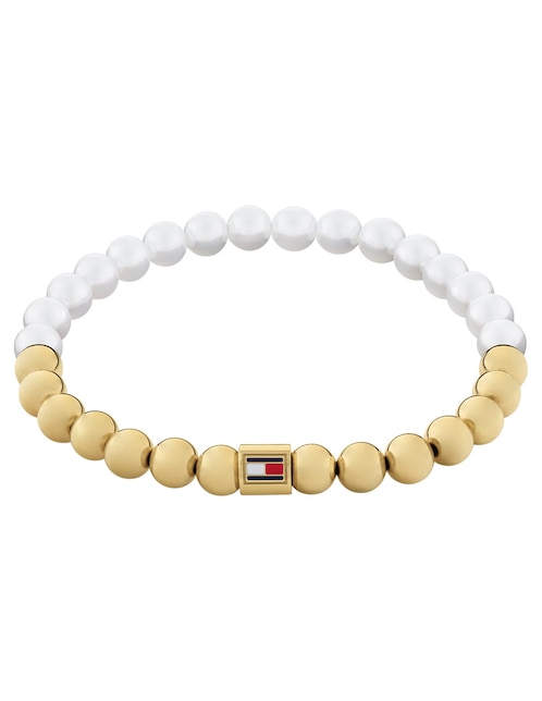 Brazalete Tommy Hilfiger Semi-Precious Beads con acabado pulido