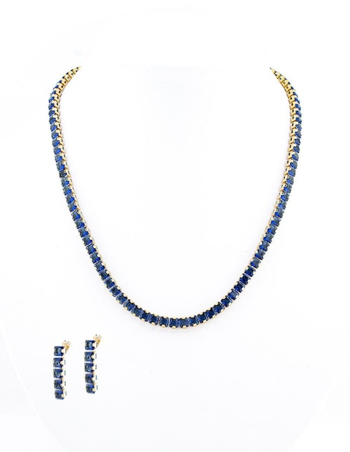 Set de collar y aretes 1