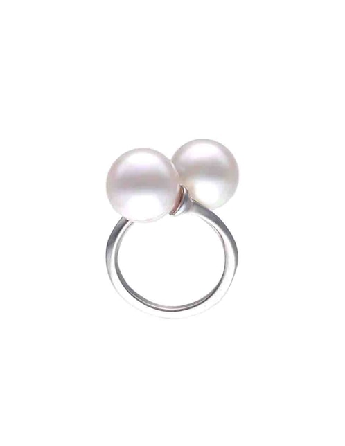 Anillo Twins & Triplets P 925 de plata perla 1