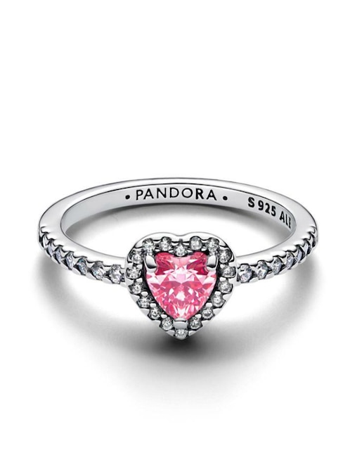 Anillo de corazón Pandora Timeless P 925 de plata zirconia cúbica brillante