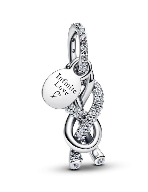 Charm de infinito Pandora moments de plata P 925