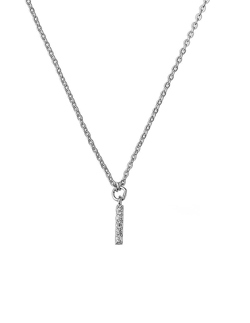 Collar de letra i Sofia Blum de plata P 925