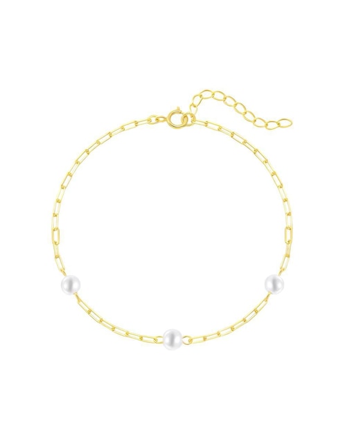 Pulsera Mink de plata P 950 con acabado pulido