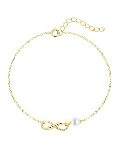Brazalete Mink de plata P 925 con acabado brillante