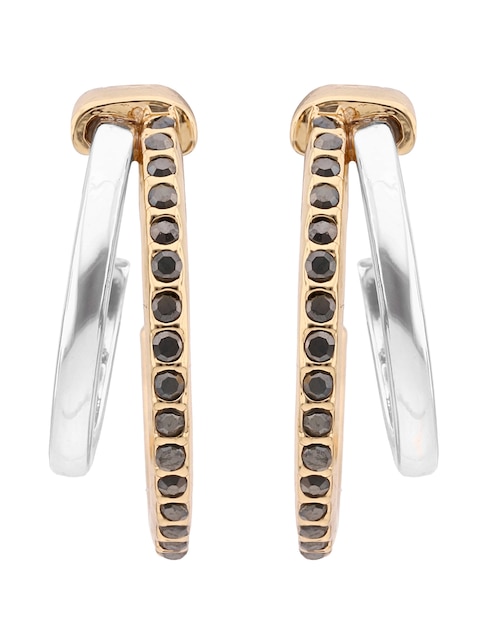 Arracadas Tritone Emblems con acabado brillante zirconia 1