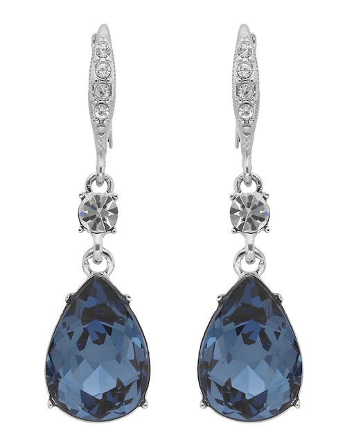 Aretes largos de gota Givenchy Daydreamin' Denim  con acabado pavé cristal