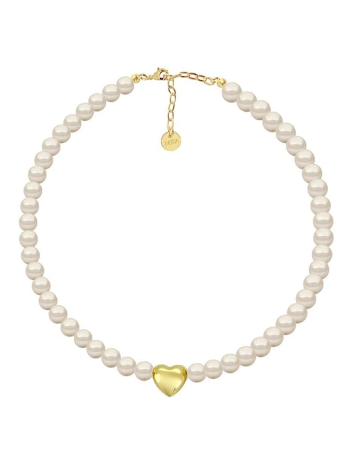 Collar de corazón Zvezda Aurore 18 K