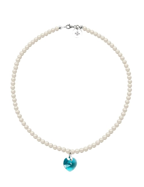 Collar de corazón Éclair de plata P 925 1
