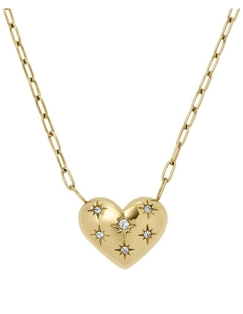 Collar de corazón Fossil Sadie