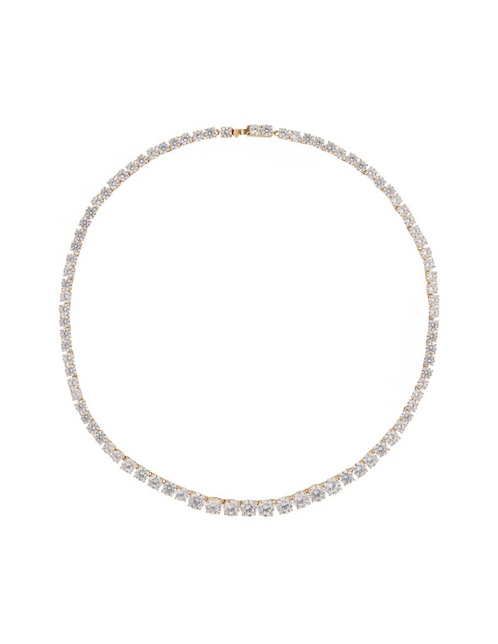 Pulsera Anne Klein Tennis Moment con acabado brillante
