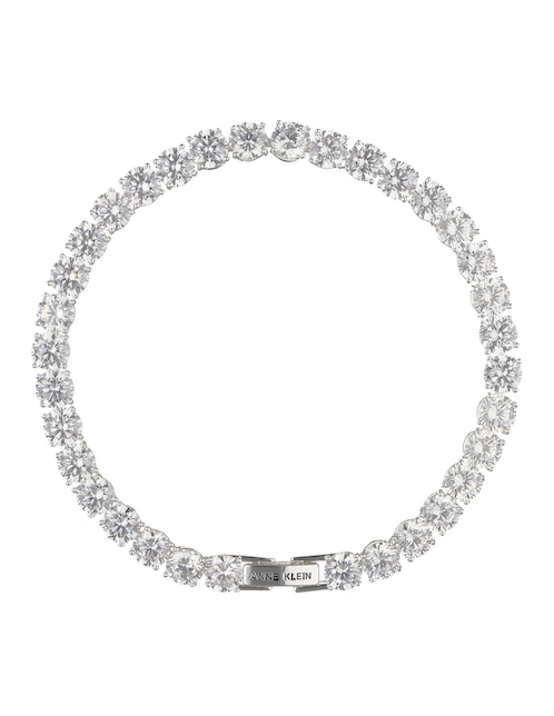 Brazalete Anne Klein Tennis Moment con acabado brillante