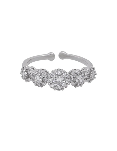 Anillo Oro Angelus zirconia brillante