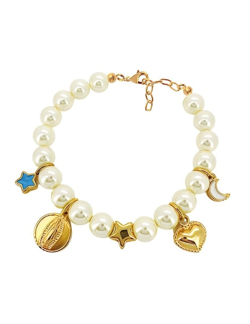 Pulsera Zvezda 18 K Éclair con acabado chapa de oro