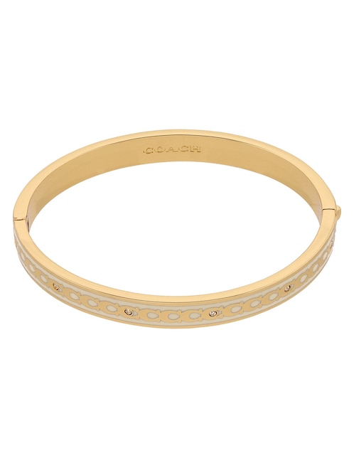 Brazalete Coach Enamel con acabado brillante