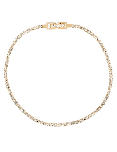 Pulsera 18 k Essentials con acabado chapa de oro 1